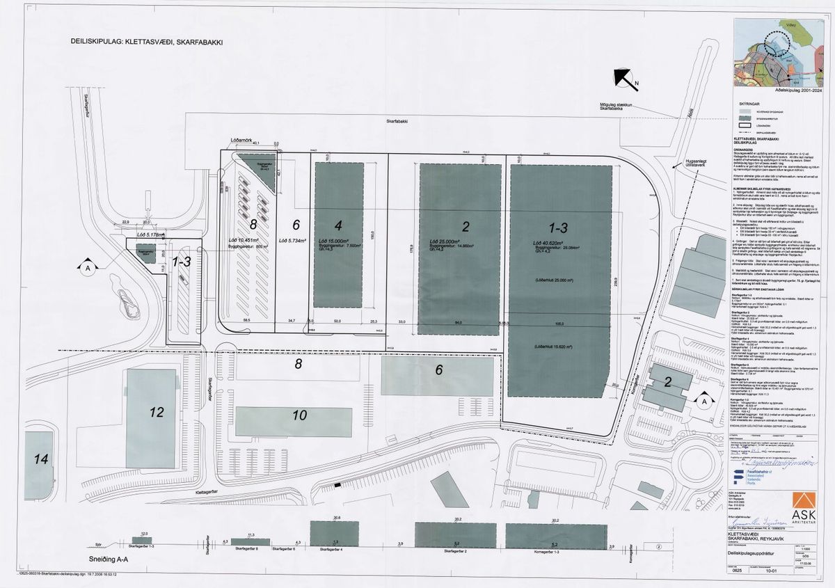 Skipulagsuppdráttur