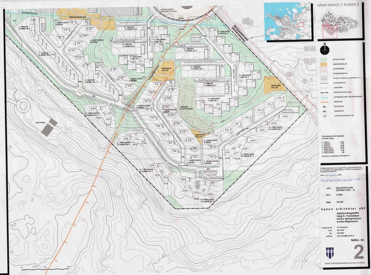Skipulagsuppdráttur