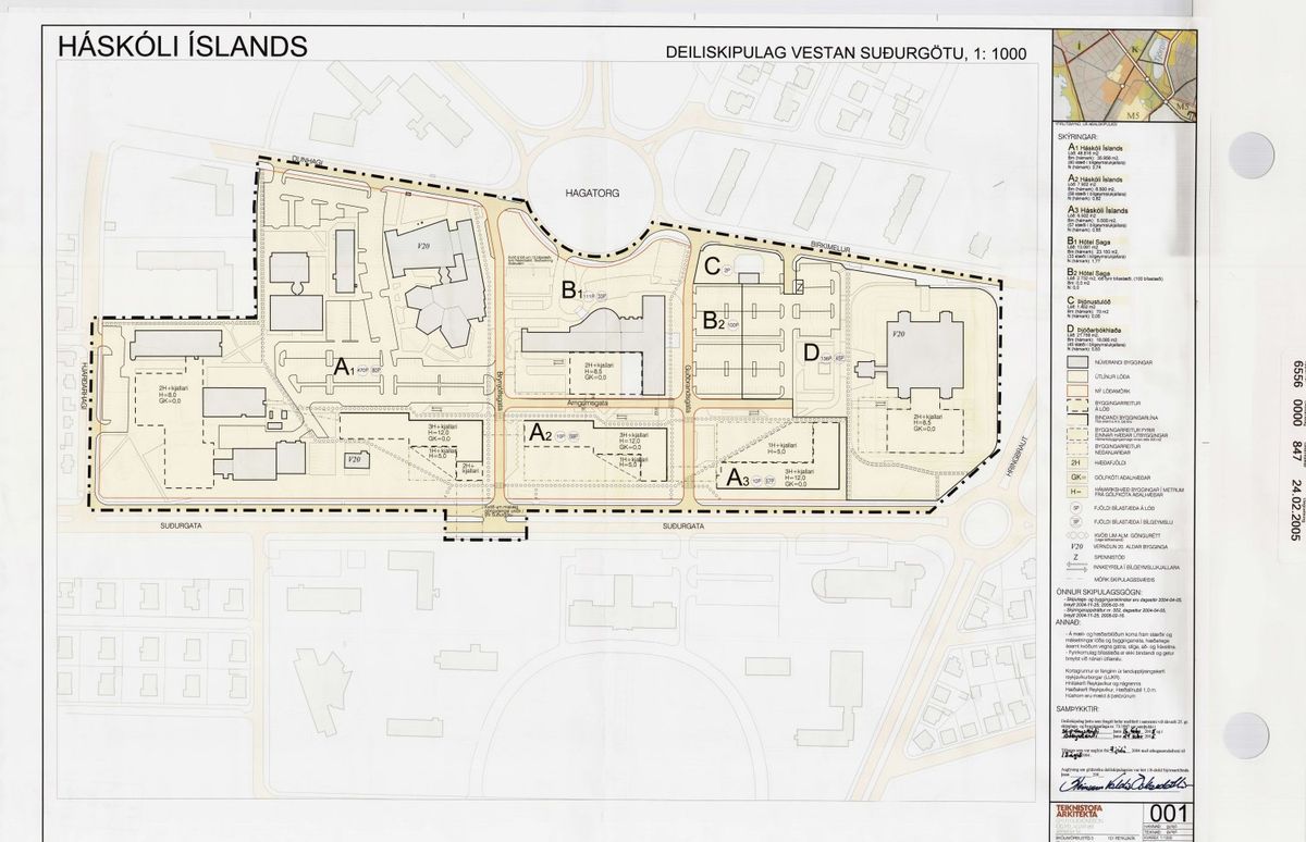 Skipulagsuppdráttur