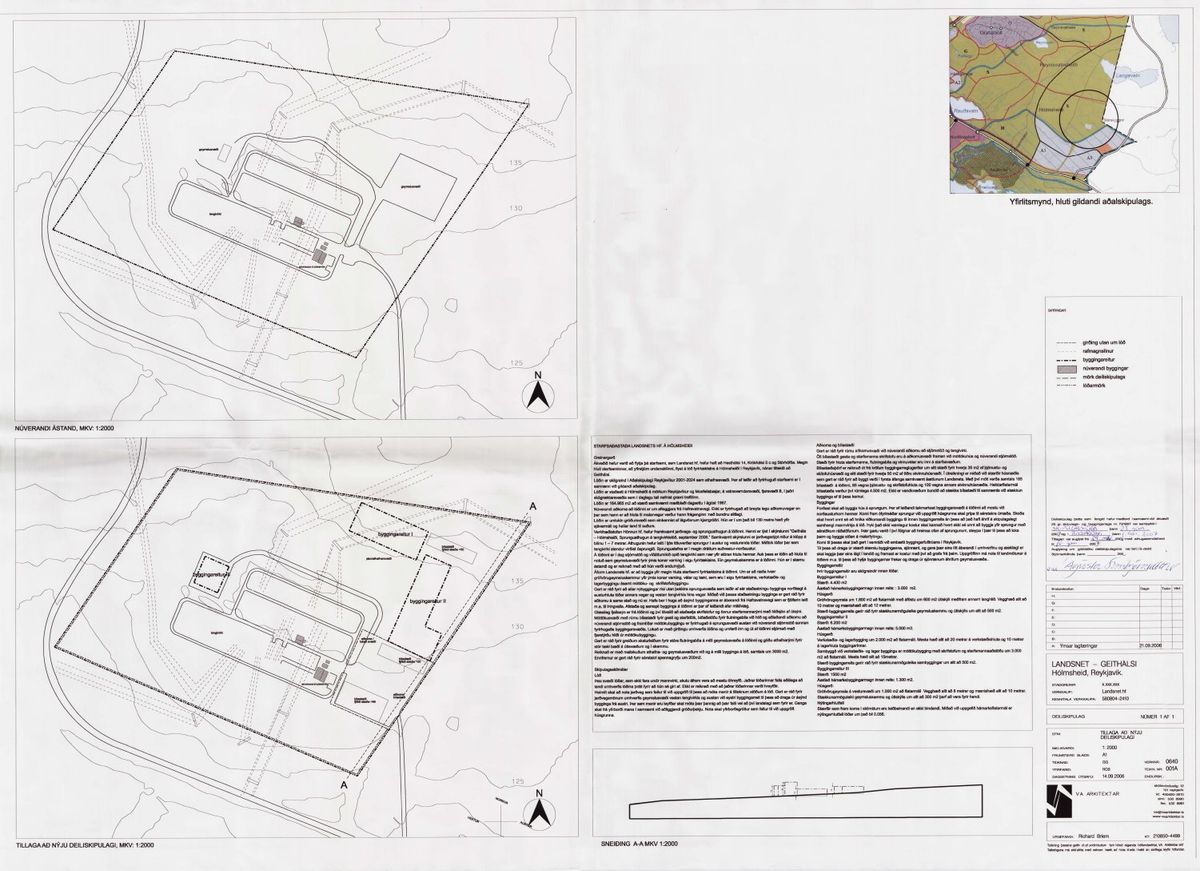 Skipulagsuppdráttur