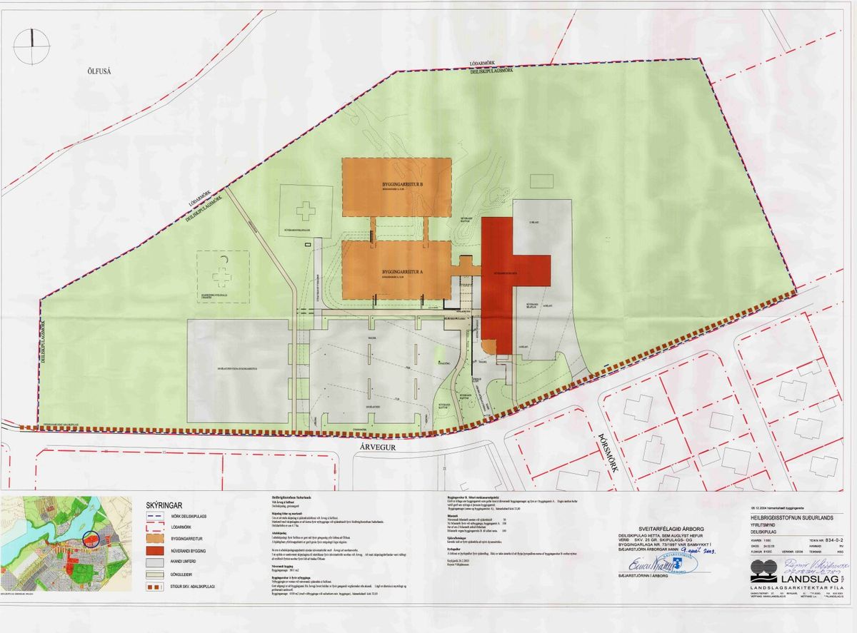 Skipulagsuppdráttur