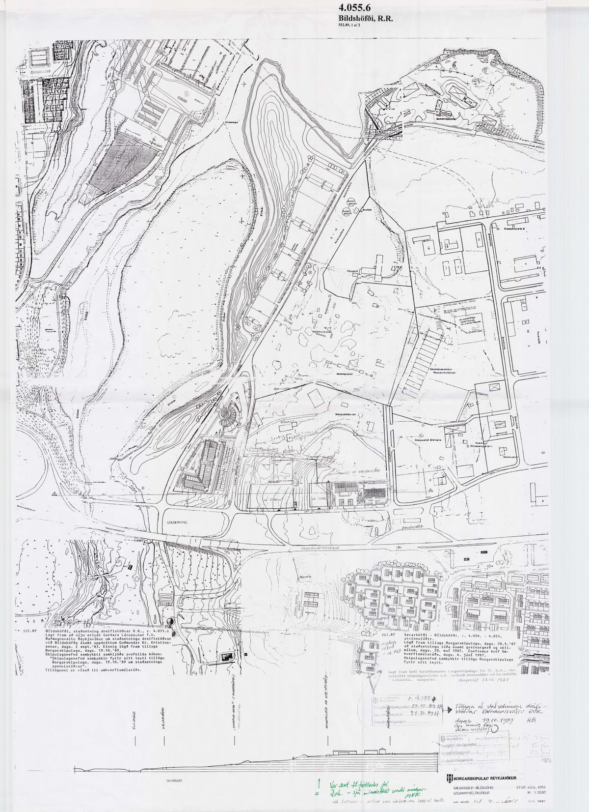 Skipulagsuppdráttur