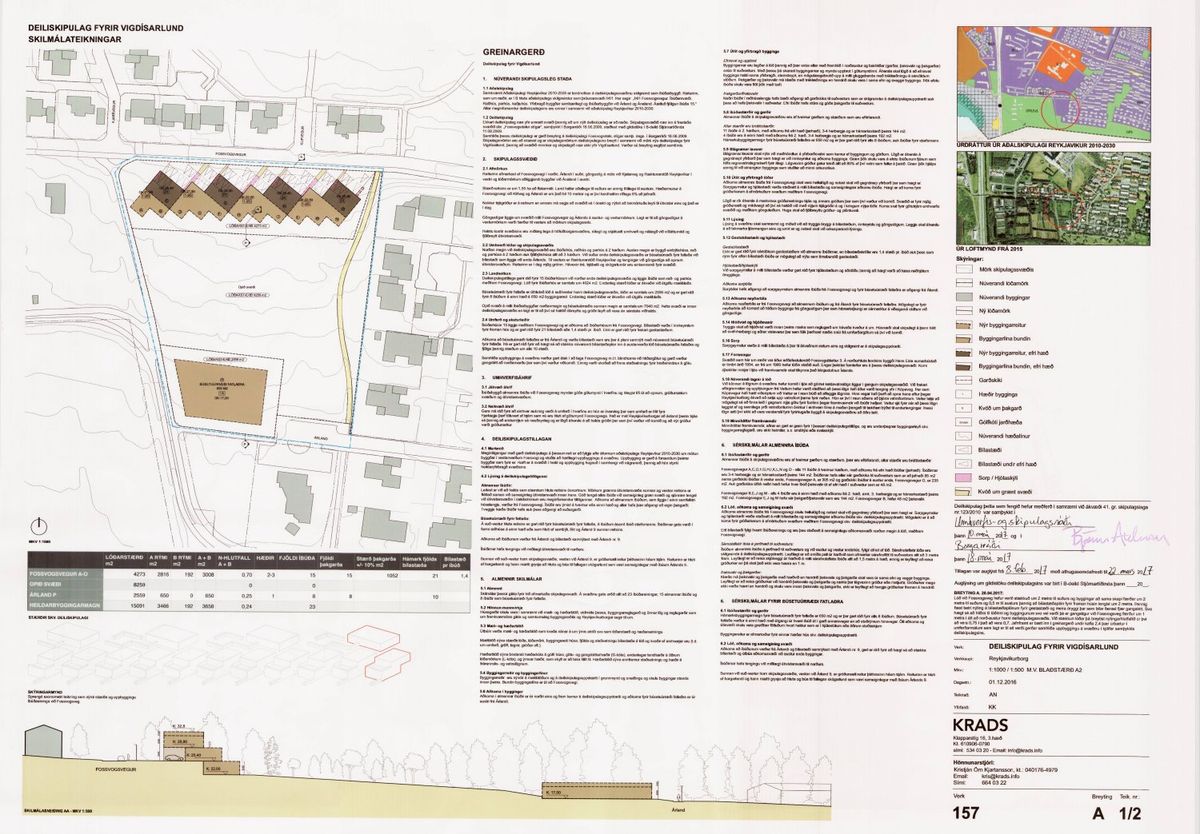 Skipulagsuppdráttur