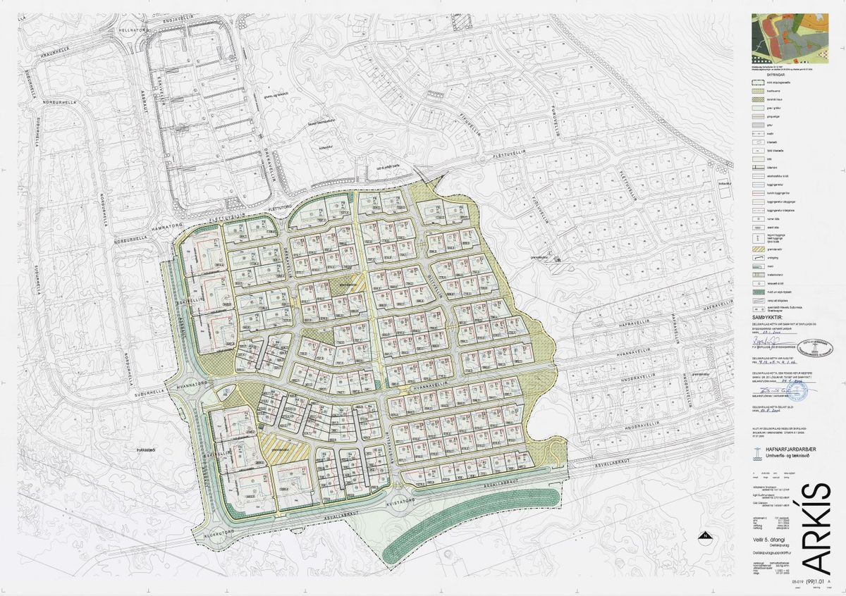 Skipulagsuppdráttur
