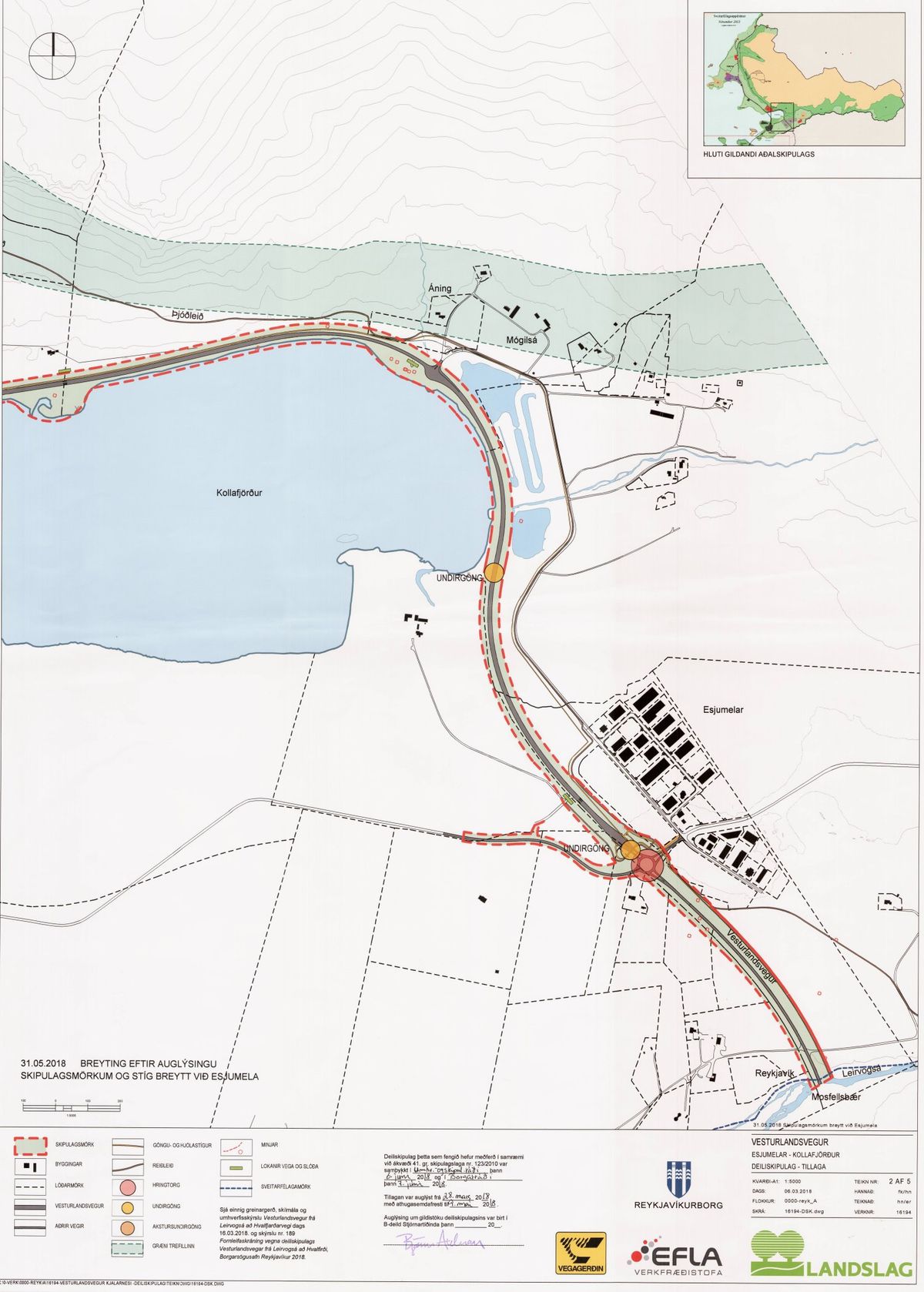 Skipulagsuppdráttur