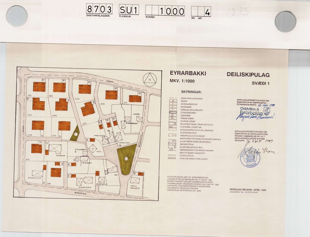 Skipulagsuppdráttur