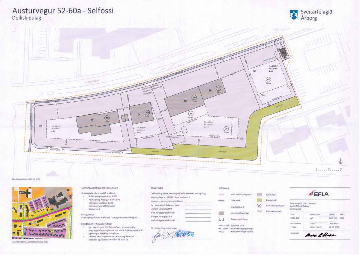 Skipulagsuppdráttur