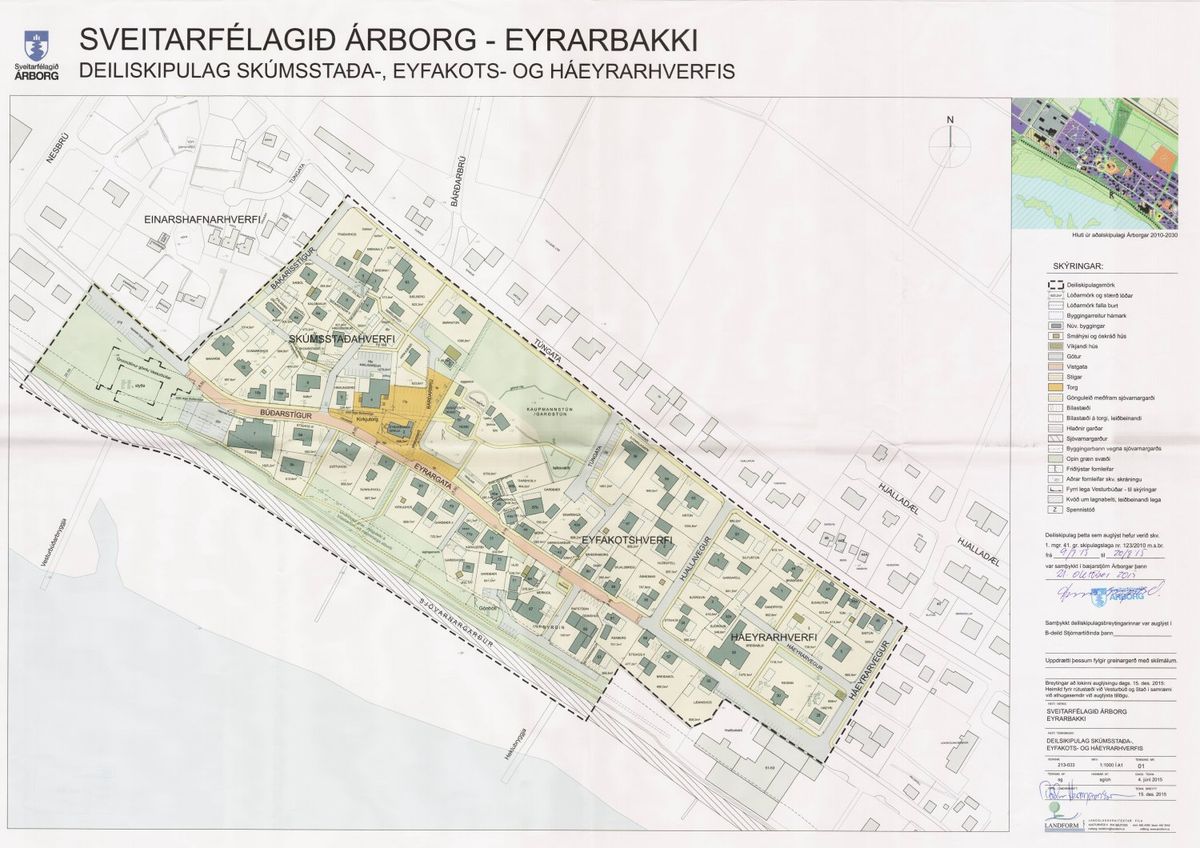 Skipulagsuppdráttur
