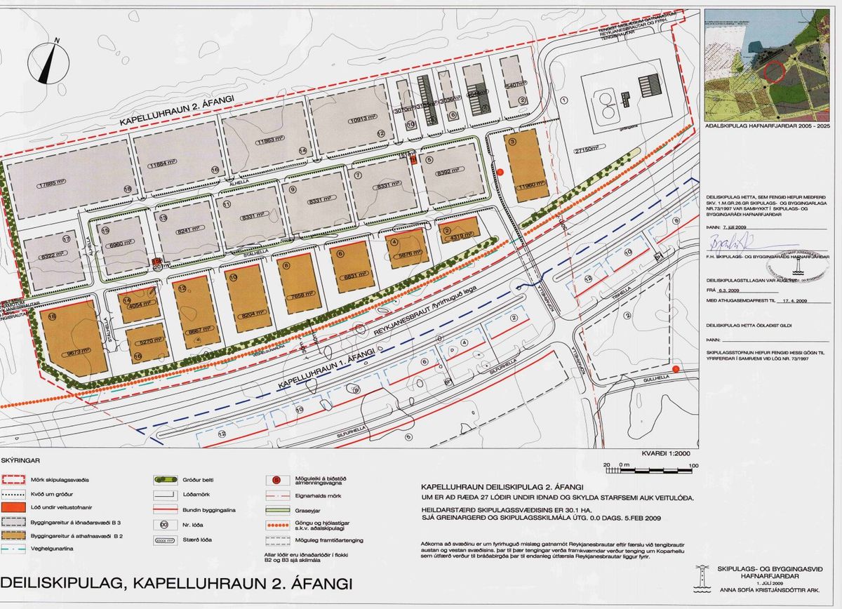 Skipulagsuppdráttur