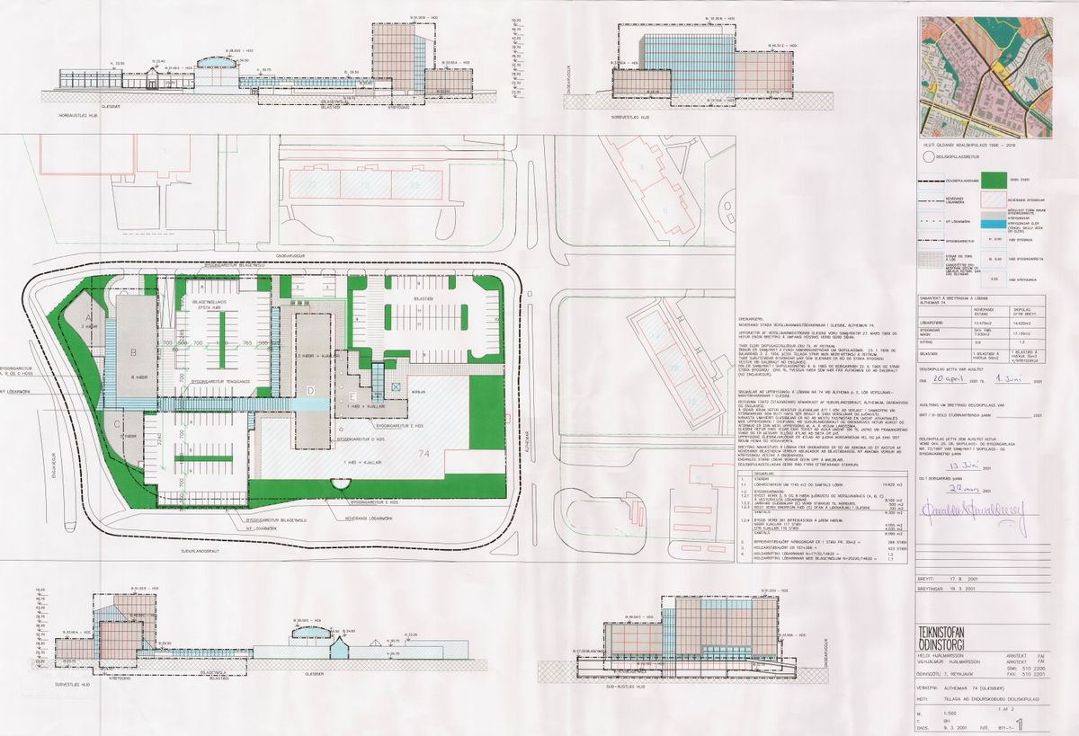 Skipulagsuppdráttur