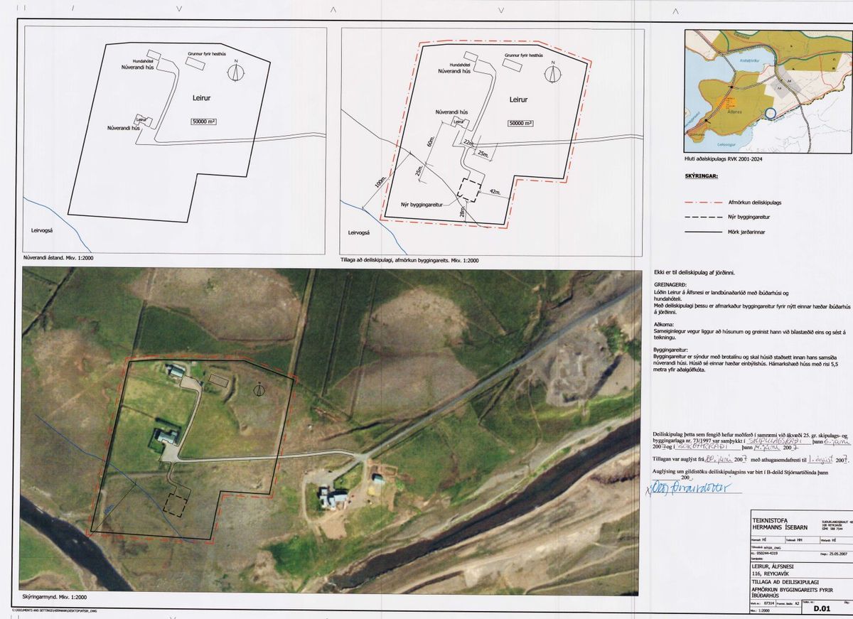 Skipulagsuppdráttur