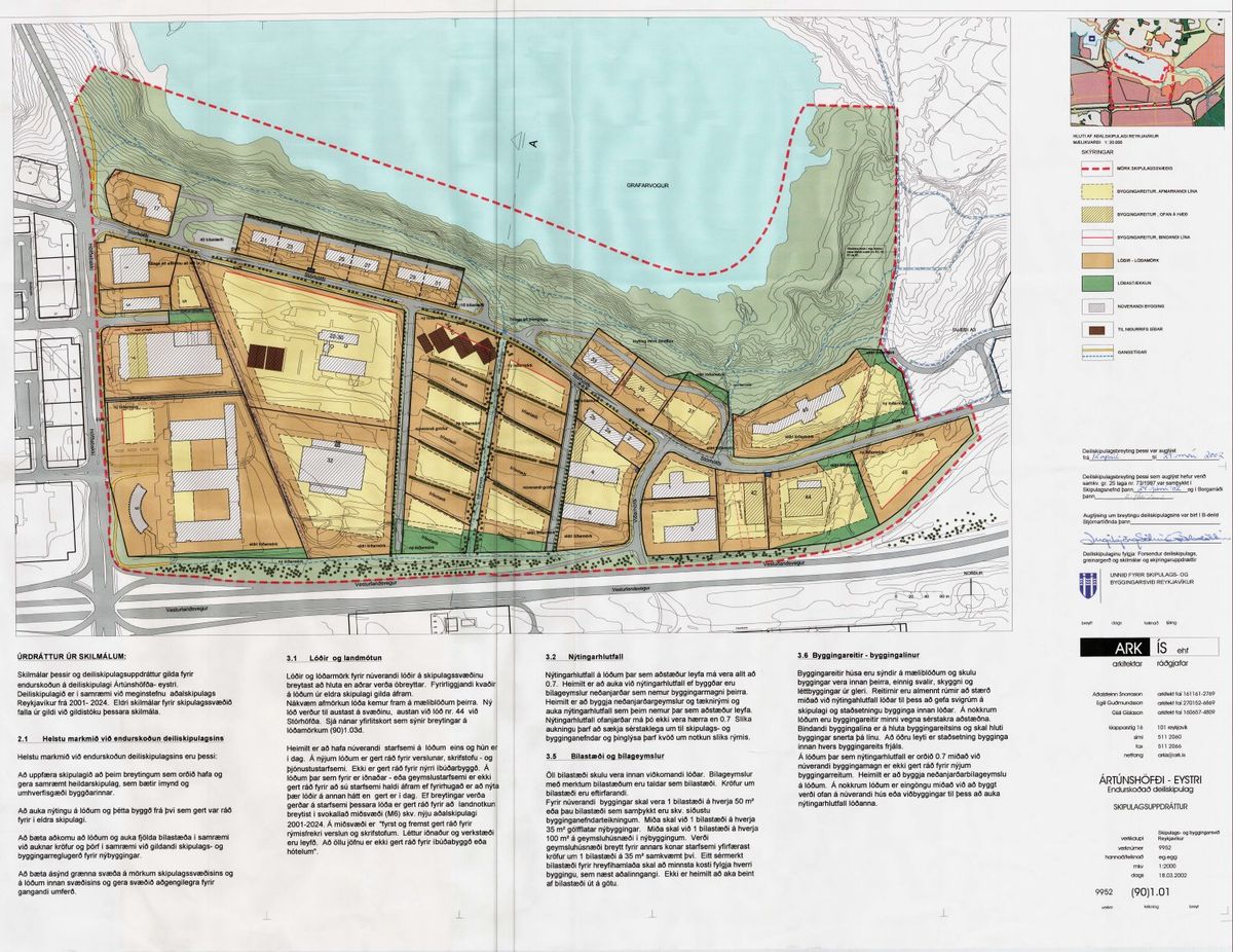 Skipulagsuppdráttur