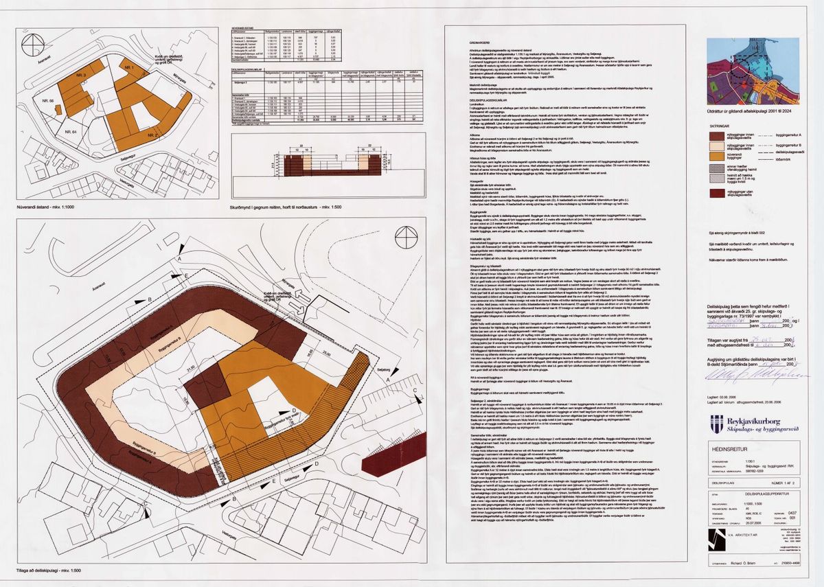 Skipulagsuppdráttur