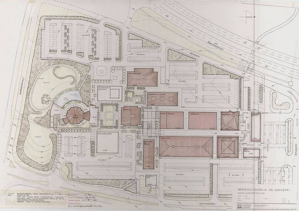 Skipulagsuppdráttur