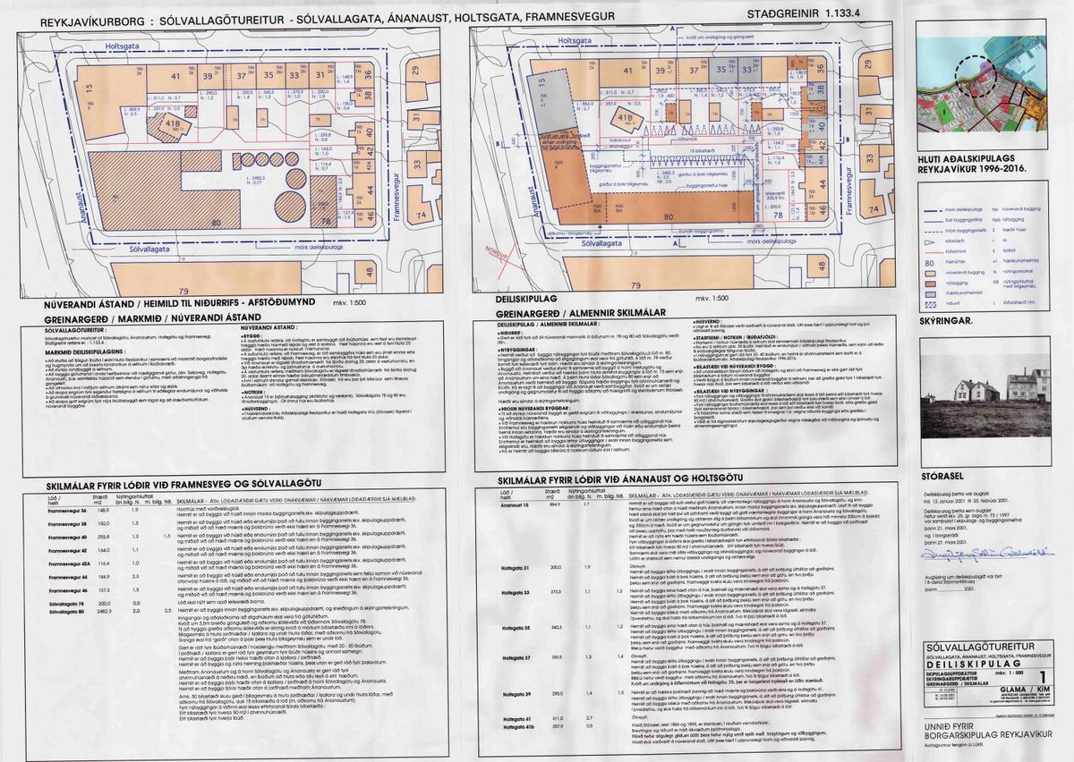 Skipulagsuppdráttur