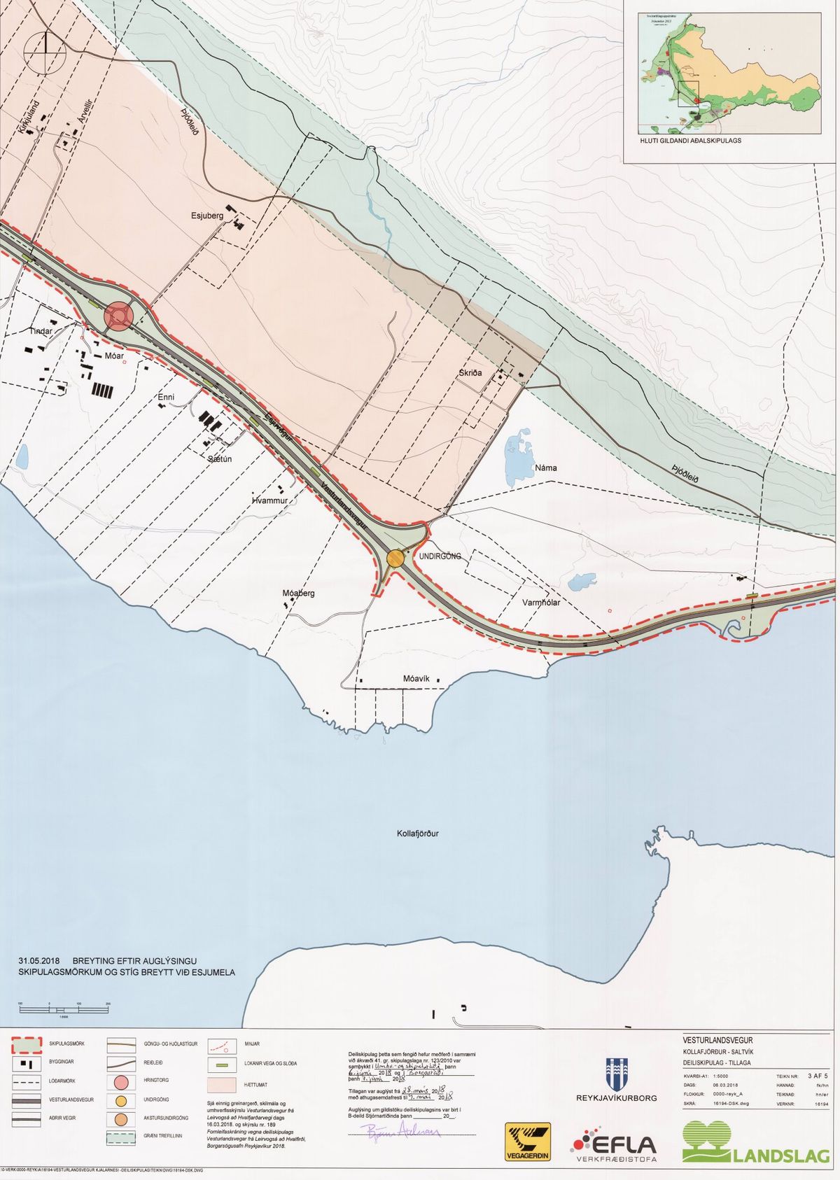 Skipulagsuppdráttur