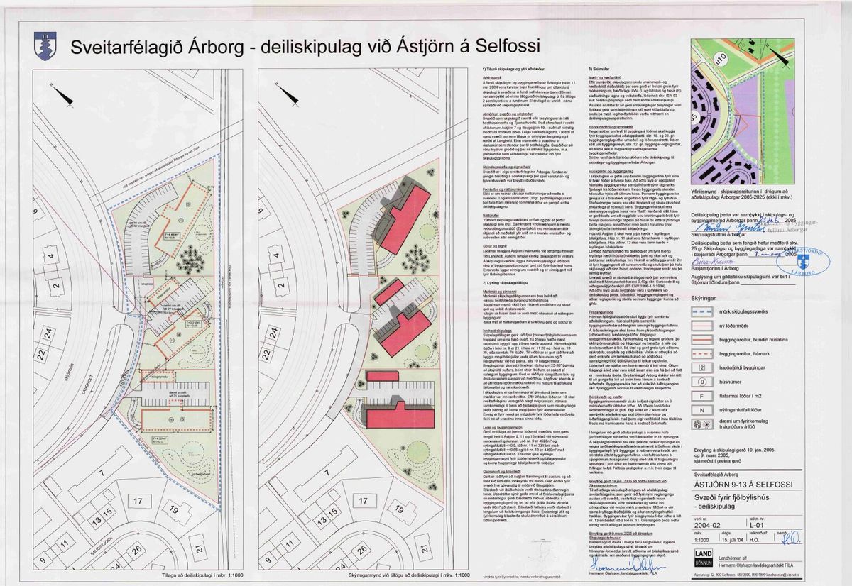 Skipulagsuppdráttur