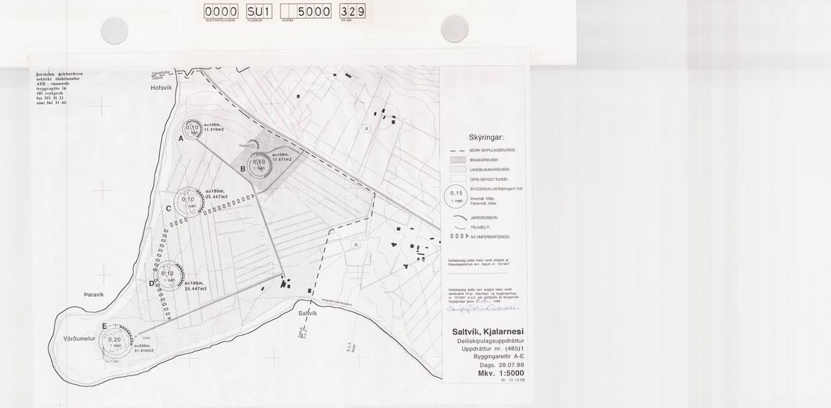 Skipulagsuppdráttur