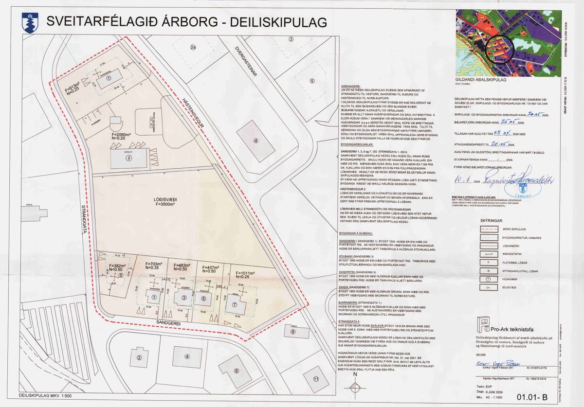 Skipulagsuppdráttur