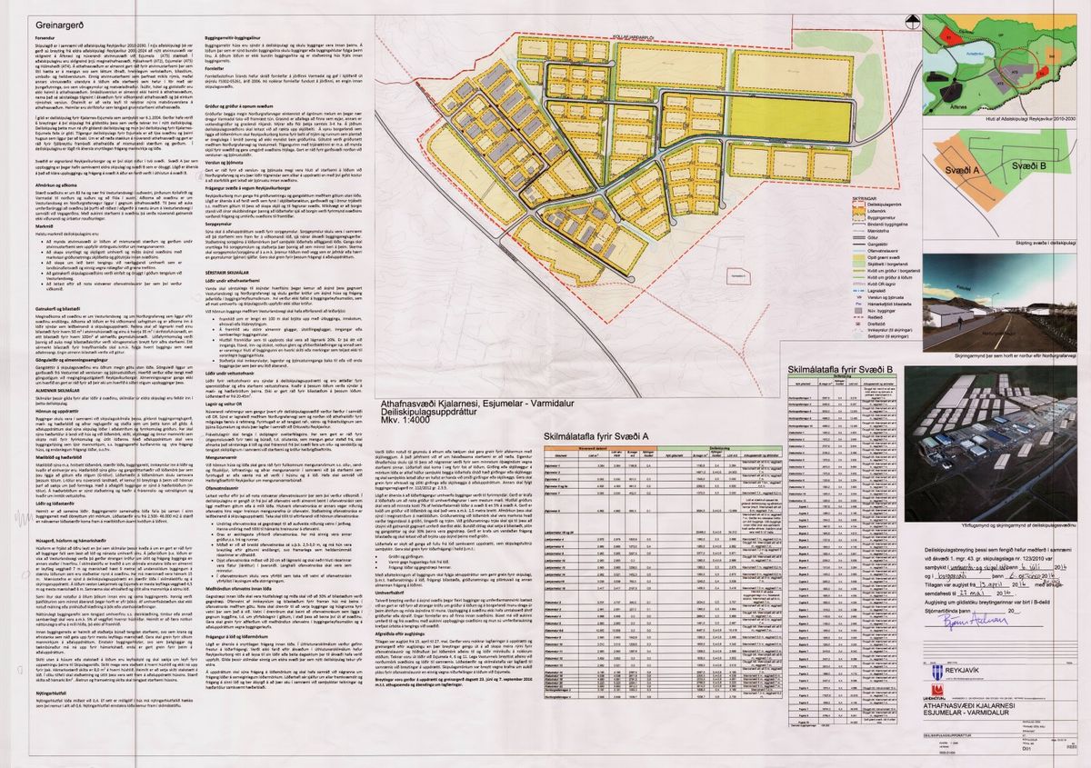 Skipulagsuppdráttur