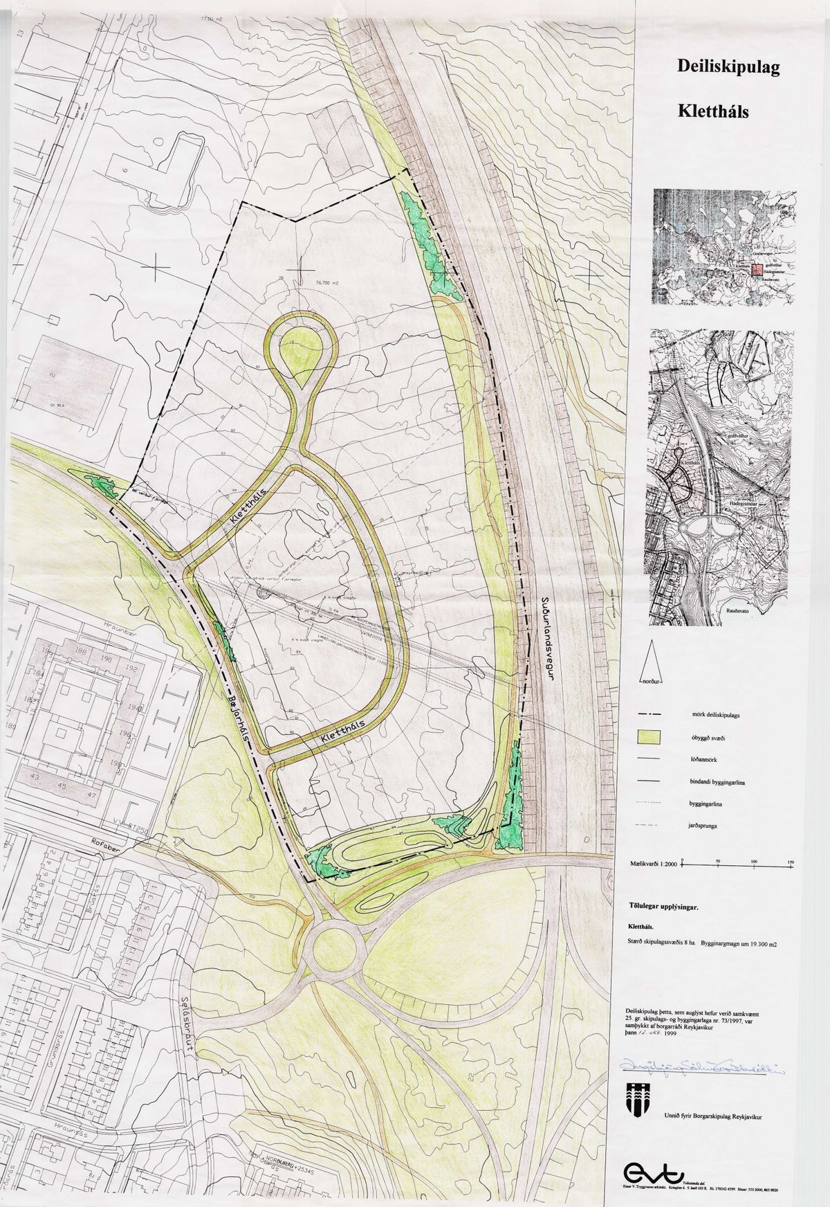 Skipulagsuppdráttur