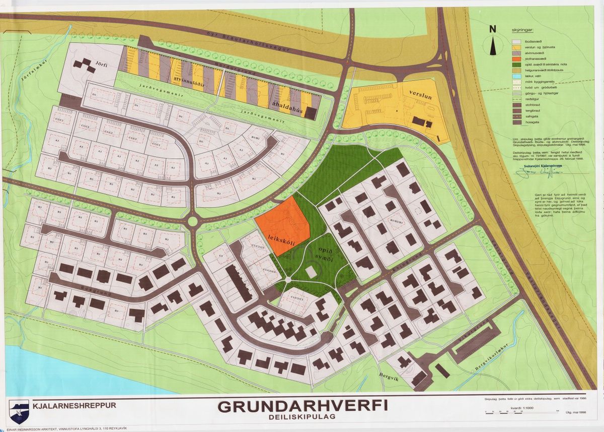 Skipulagsuppdráttur