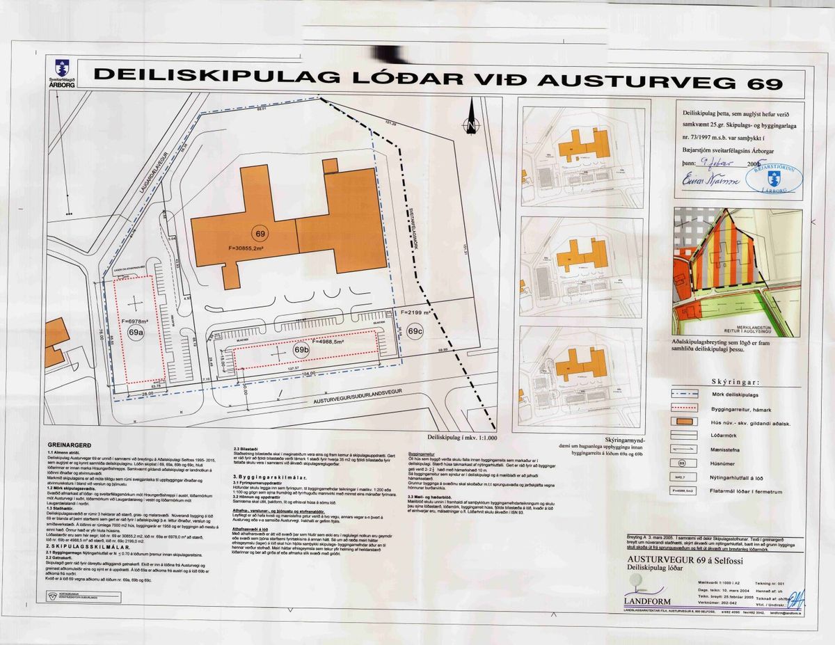 Skipulagsuppdráttur