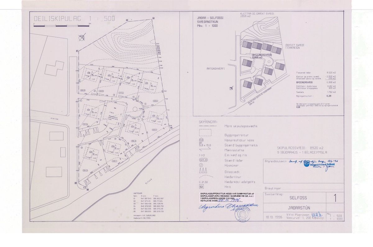 Skipulagsuppdráttur
