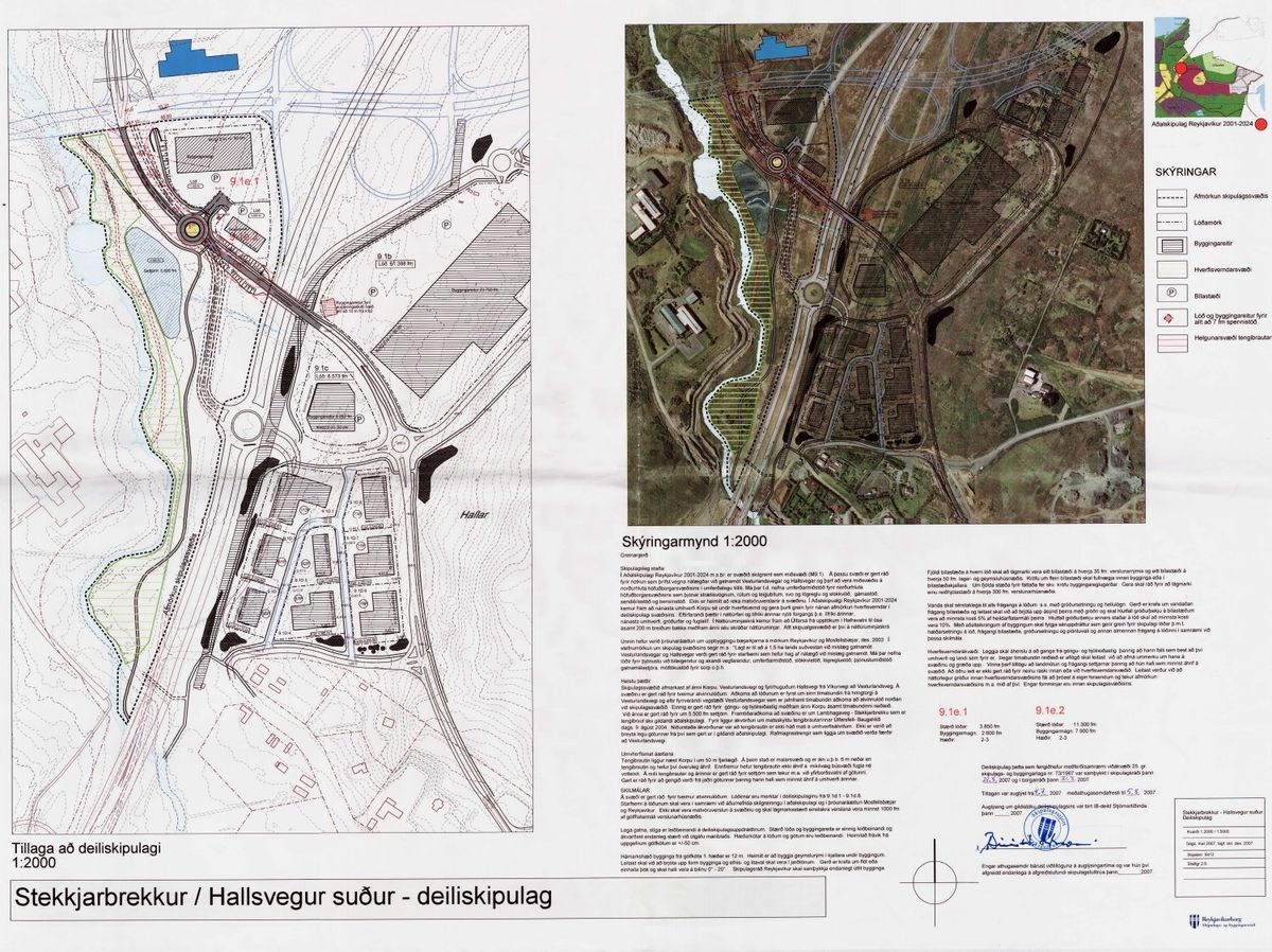 Skipulagsuppdráttur
