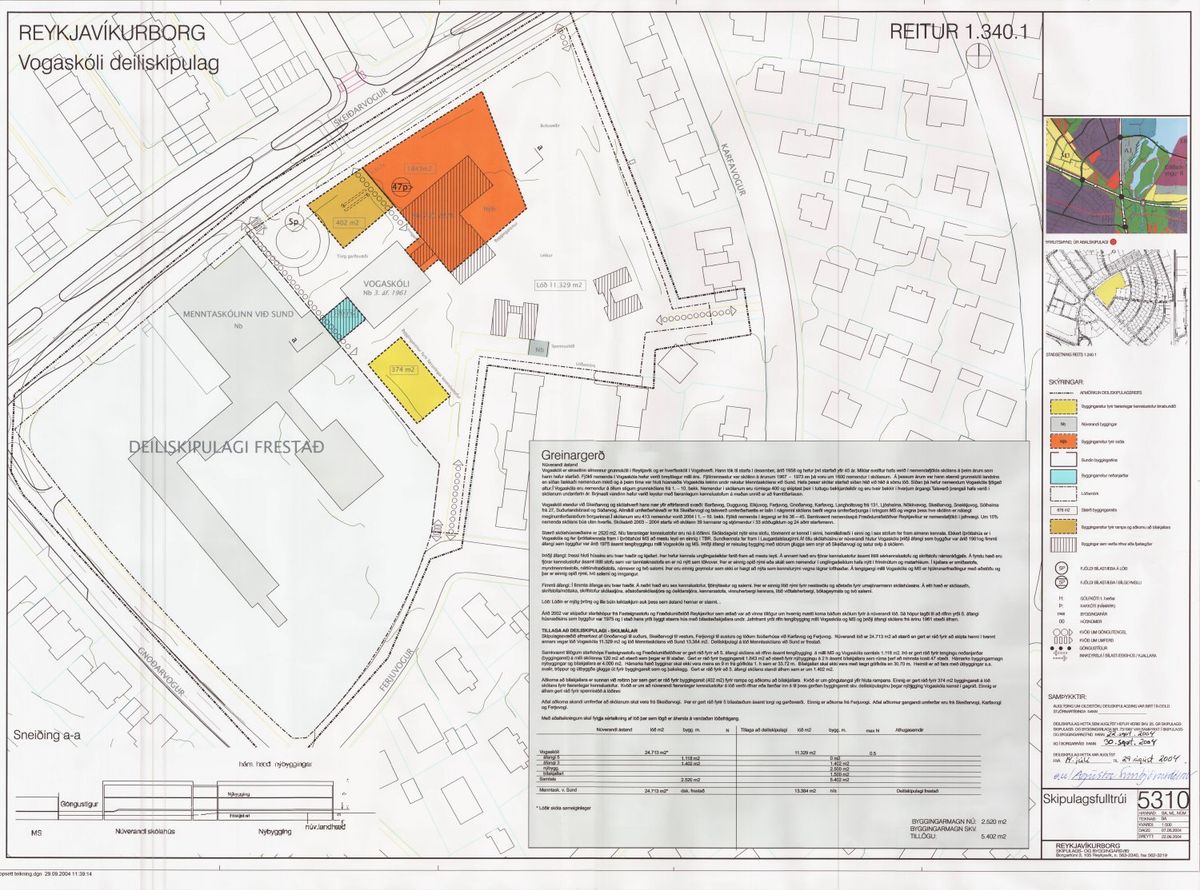 Skipulagsuppdráttur