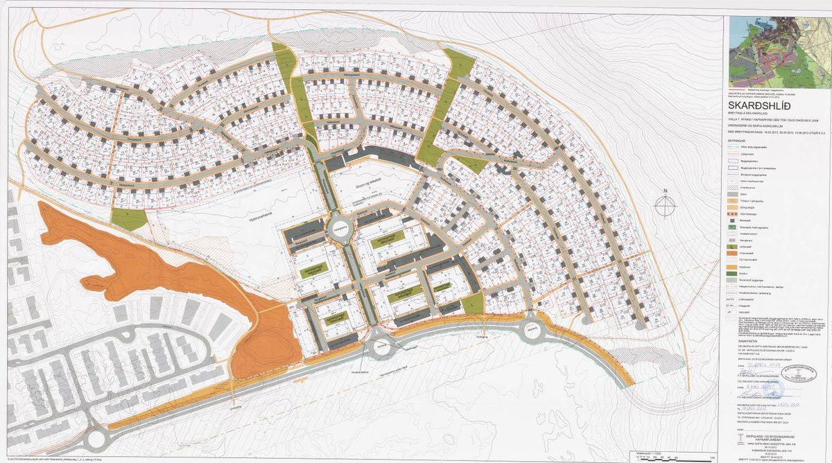 Skipulagsuppdráttur