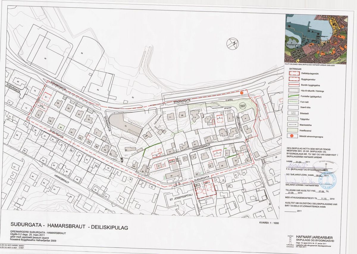 Skipulagsuppdráttur