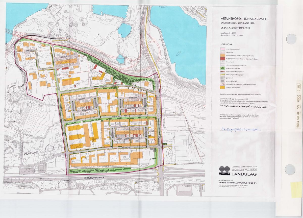 Skipulagsuppdráttur