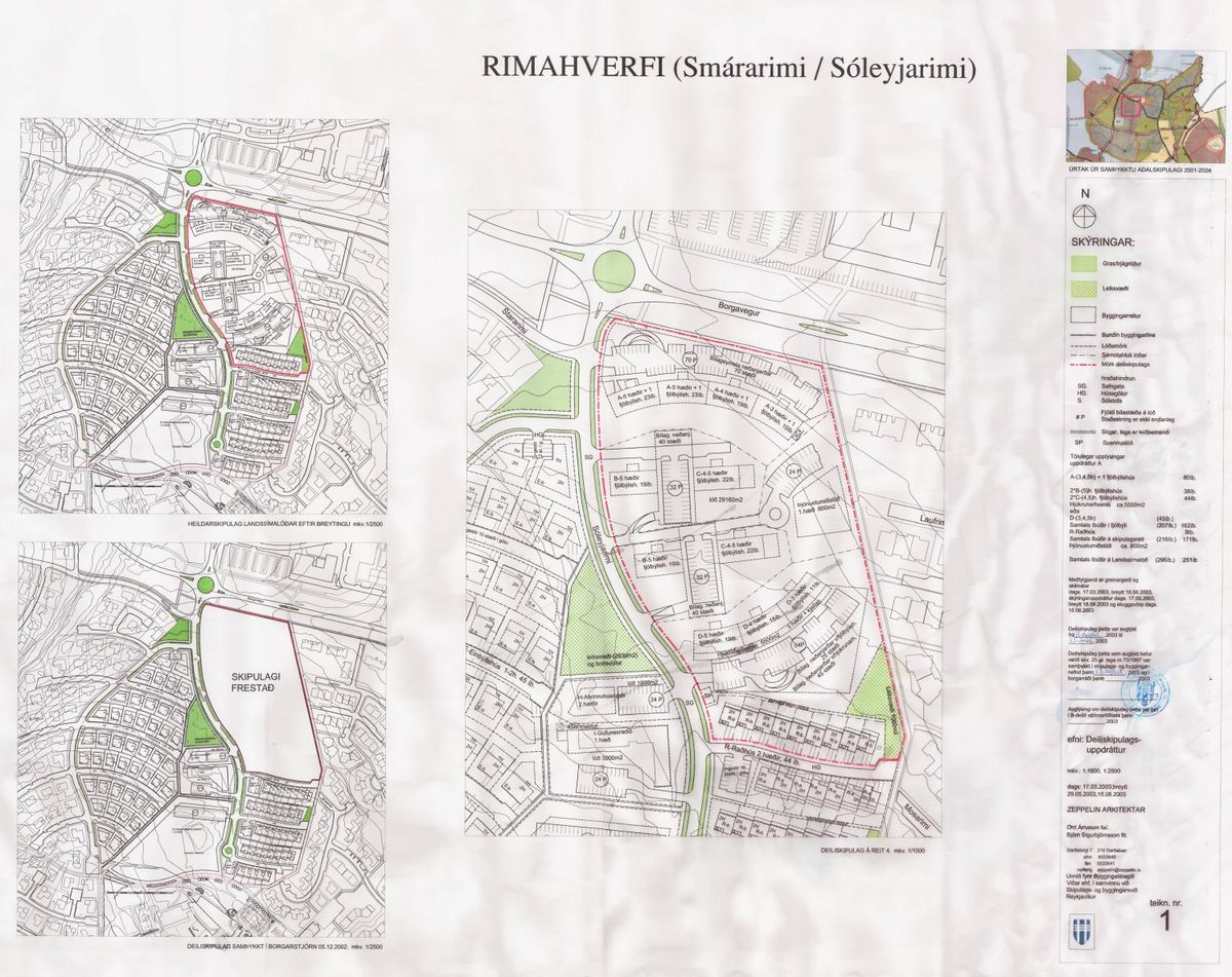 Skipulagsuppdráttur