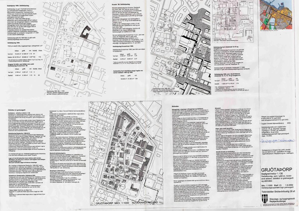 Skipulagsuppdráttur