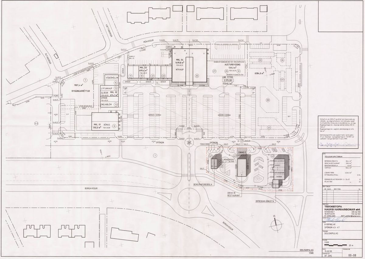 Skipulagsuppdráttur