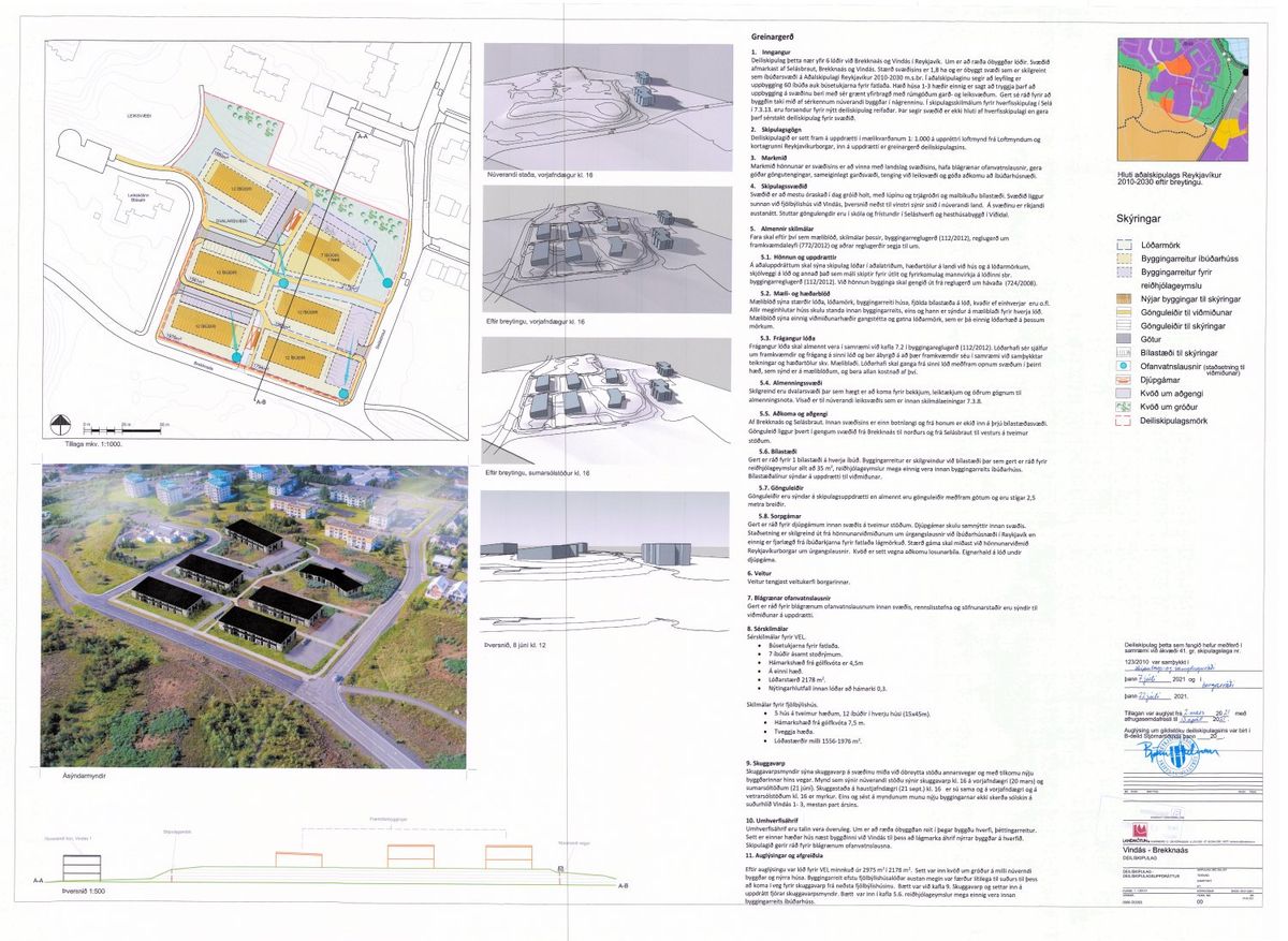 Skipulagsuppdráttur