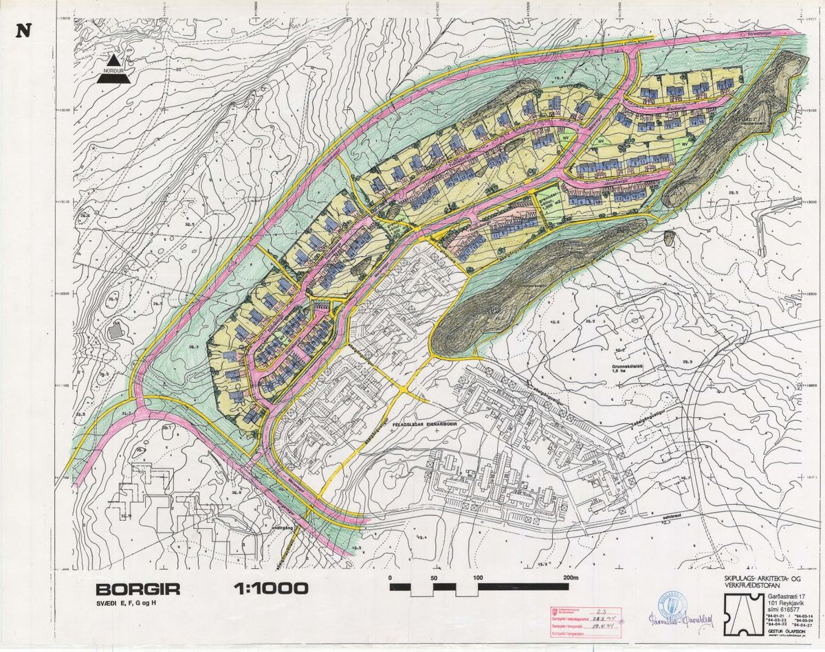Skipulagsuppdráttur