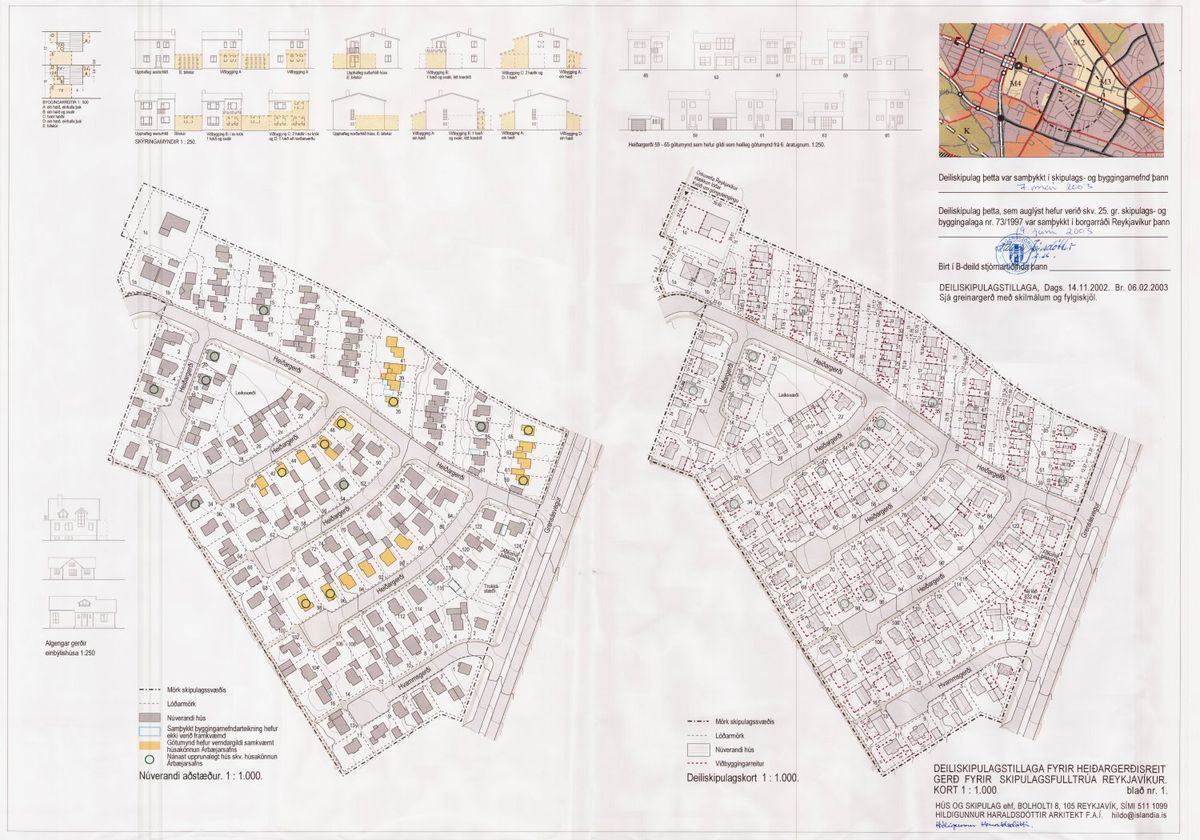 Skipulagsuppdráttur