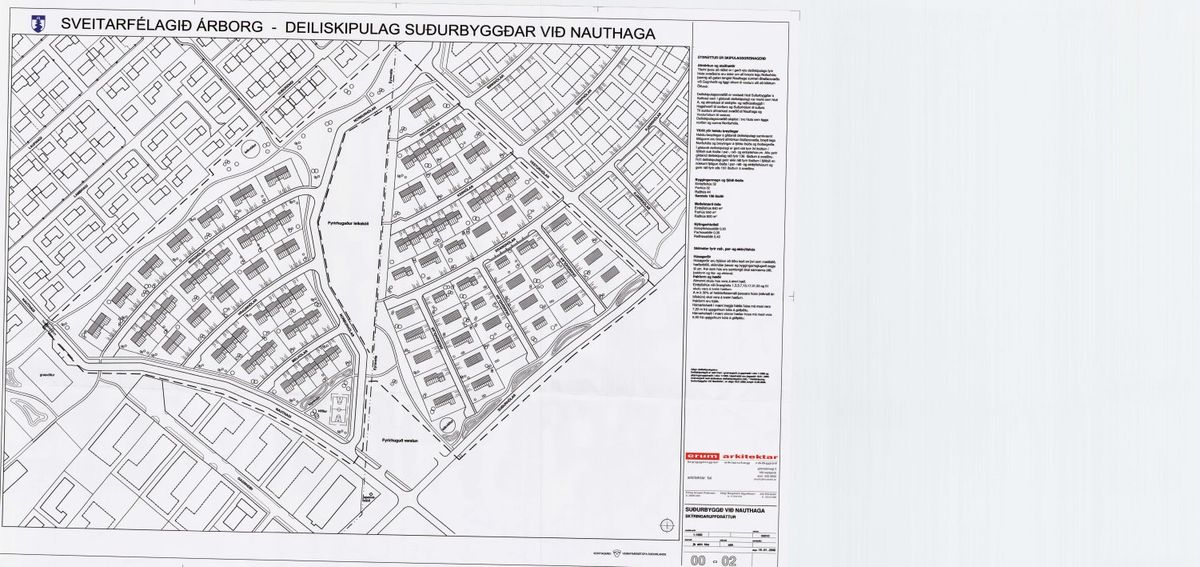 Skipulagsuppdráttur