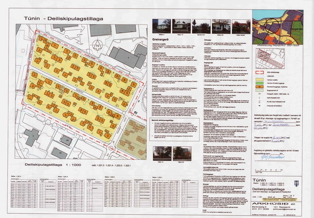 Skipulagsuppdráttur