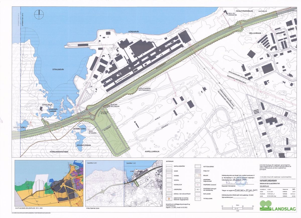 Skipulagsuppdráttur
