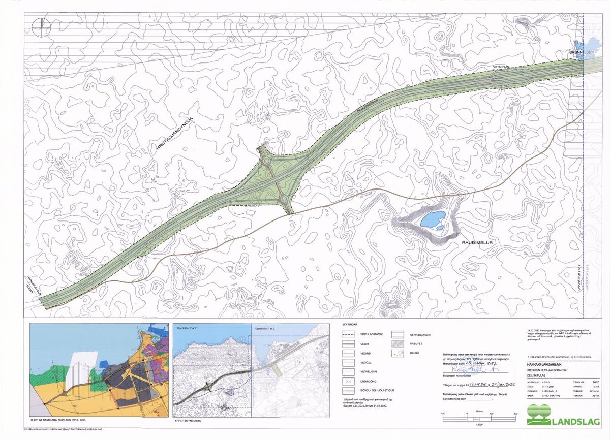 Skipulagsuppdráttur