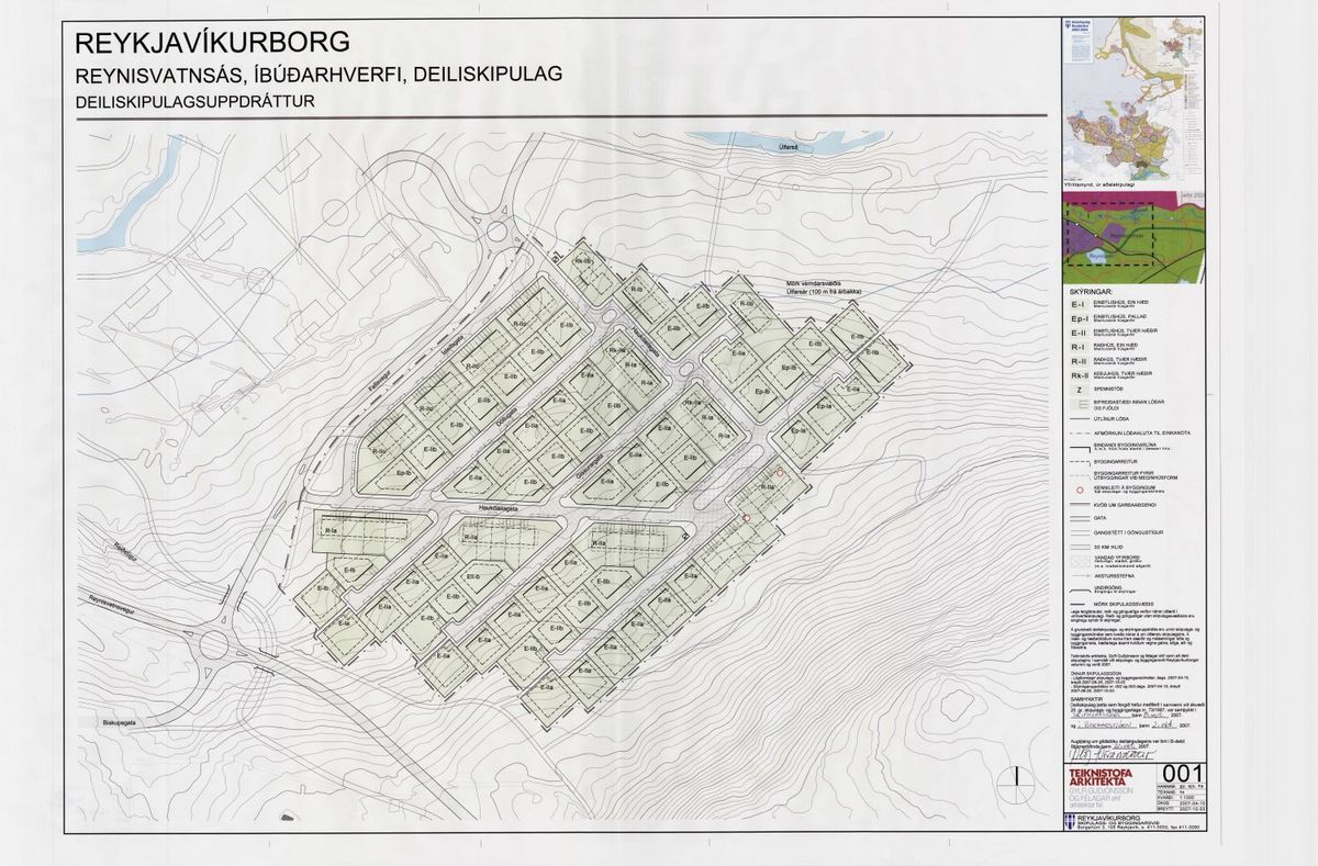 Skipulagsuppdráttur