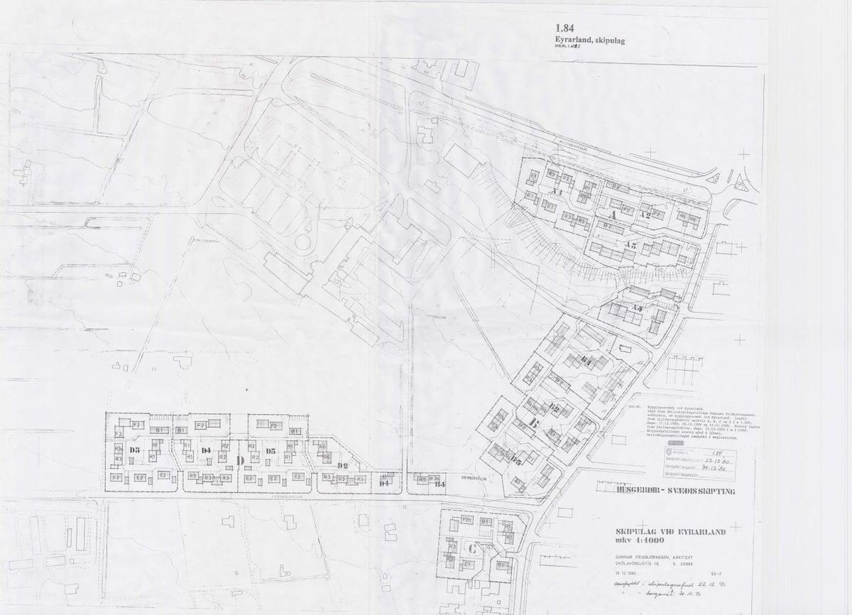 Skipulagsuppdráttur