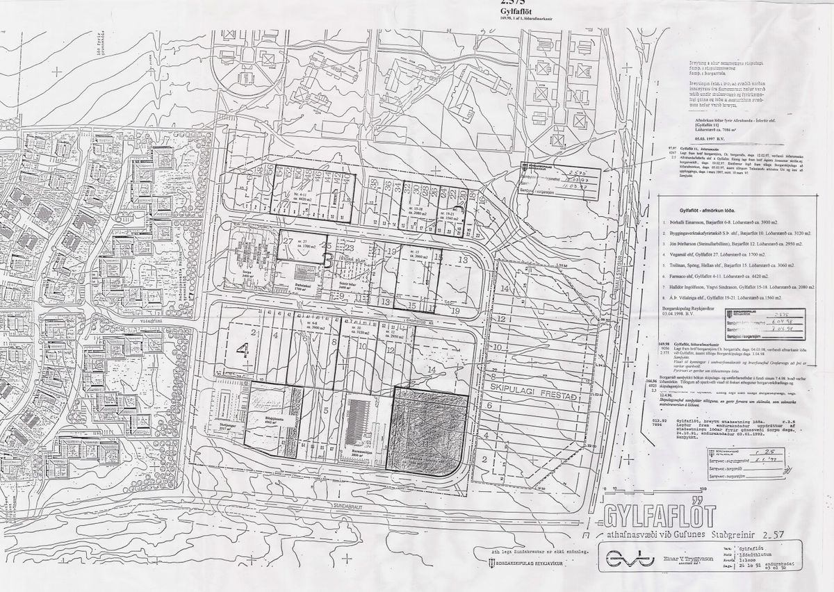 Skipulagsuppdráttur