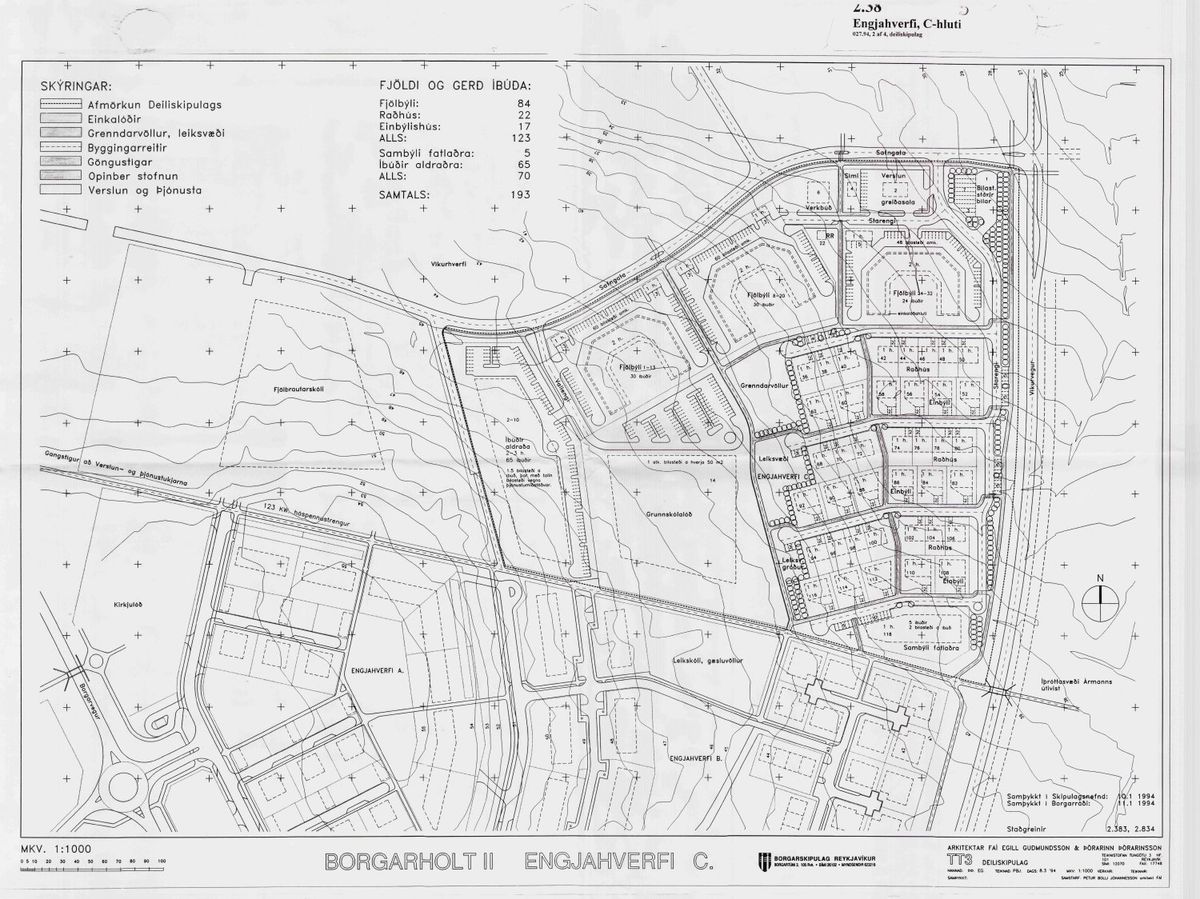 Skipulagsuppdráttur