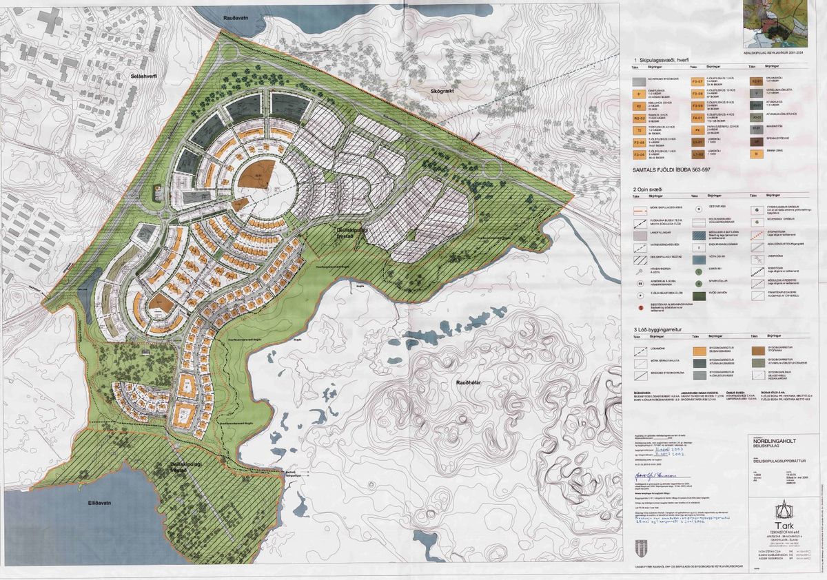 Skipulagsuppdráttur