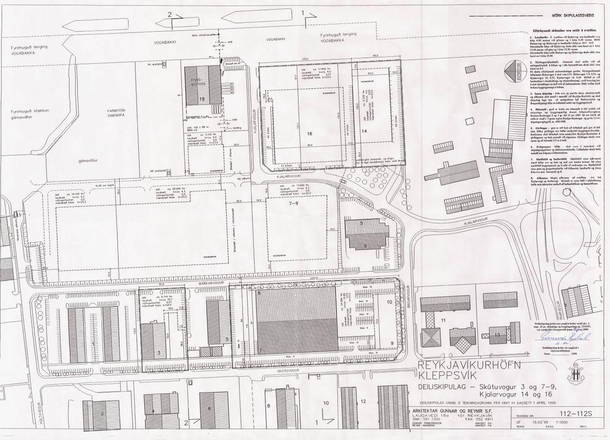 Skipulagsuppdráttur