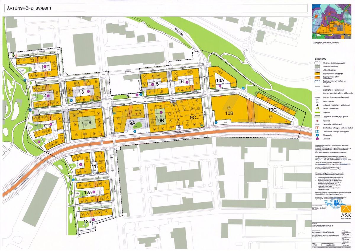 Skipulagsuppdráttur